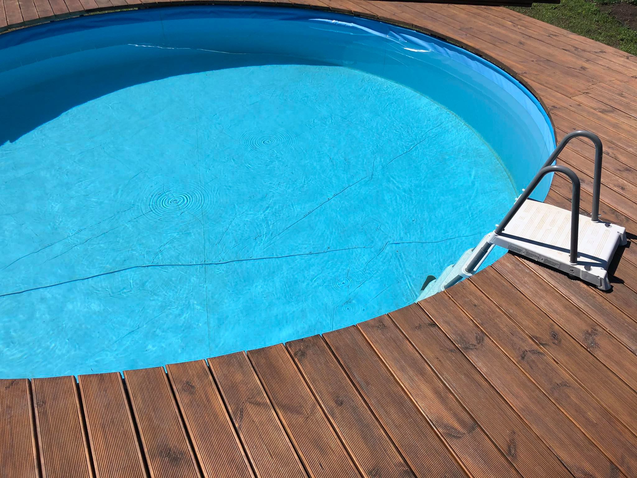 Как сделать бассейн из пленки своими руками на даче?